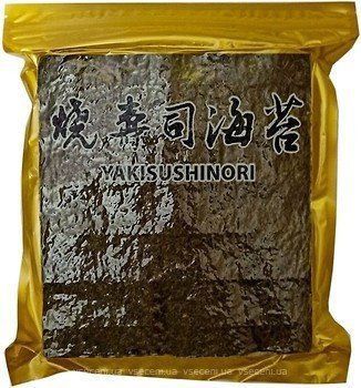 Водорості Норі Yaki sushi Nori 50 аркушів 140 гр 1571750813 фото