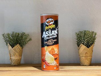 Чипси Pringles Rice Fusion Tandoori Chicken Masala, Чипси Принглс Індійські спеції 160 грамів 1363986051 фото