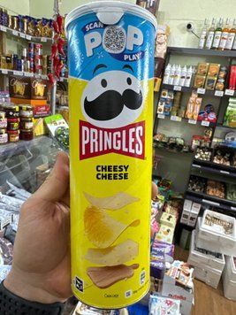 Чіпси Pringles Emmental, Чіпси Принглс зі смаком сиру 160 грам 1364037737 фото