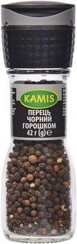 Перець чорний горошком Kamis 42 г в млині 2191128122 фото