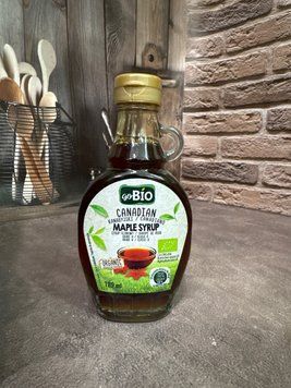 Кленовий сироп Go Bio "Canadian Maple Syrup" 250 мл. Канада 1830562143 фото