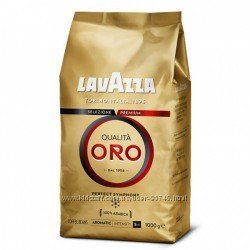 Зернова кава Lavazza Qualita Oro 1 кг ІТАЛІЯ 100% 1172738707 фото