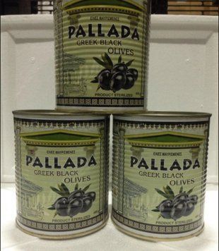 Маслины Pallada Греческие без косточки 0,4 кг Греческие Оливки Паллада без косточки 746027000 фото