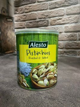 Американская Фисташка Alesto в жестяной банке 350грам 2255038834 фото