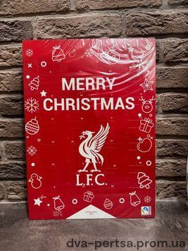 Адвент-календар Merry Christmas L.F.C. 120 г Ливерпуль футбольный клуб 2431294241 фото