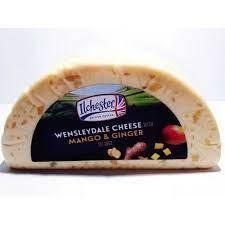 Сир "Wensleydale" Манго та Імбир "Англія"Голова 1.5кг." 1639750256 фото