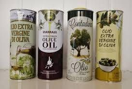 Оливкова олія Extra Vergine di Oliva Італія/Греція 1 л (ж/б) Жерстяна Банка 1385178670 фото