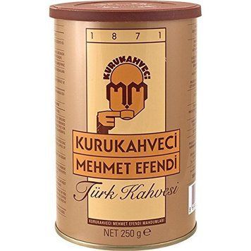 Турецька кава Kurukahveci Mehmet Efendi мелена 250г 1732678362 фото