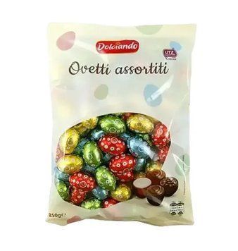 Шоколадні цукерки Асорті Ovetti assortiti Dolciando 850 г Італія 1848076431 фото