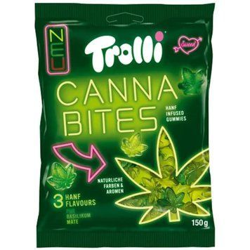 Жувальний мармелад Trolli Canna Bites 150г Німеччина 2311889553 фото