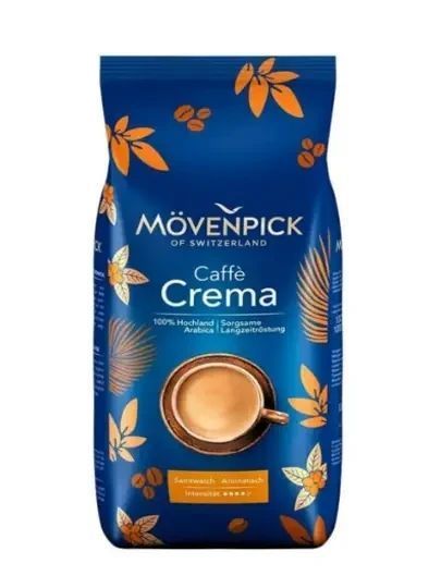 Кава MovenPick Сaff&eacute; Crema 1000g Німеччина 2340598174 фото