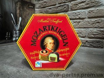 Цукерки Maitre Truffout Mozartkugeln з марципаном, 300г 2444828841 фото