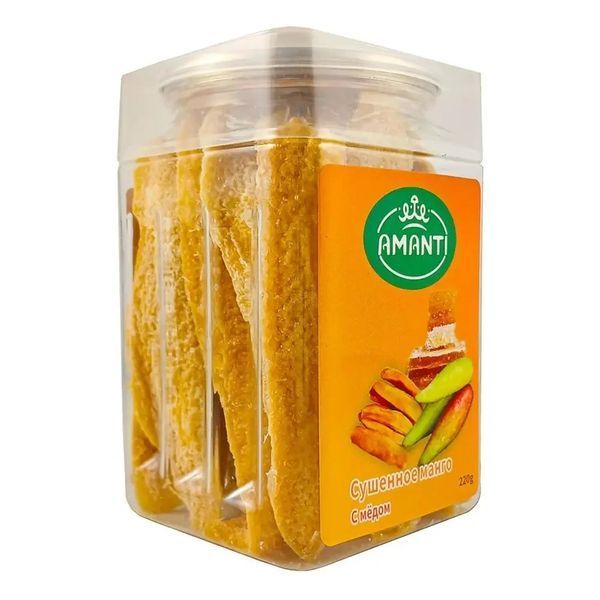 Манго сушене з медом Amanti 220 г 2340599520 фото