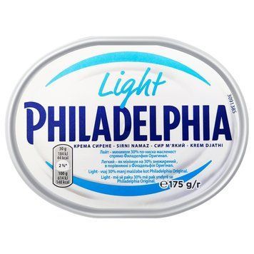 Сир Філадельфія легка ТМ Філадельфія 175 г Pheadelphia Light 1386059428 фото