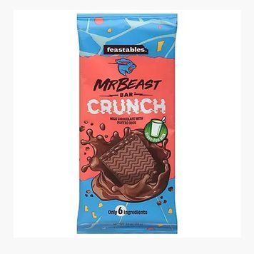 Шоколад Feastables Mr Beast Milk Chocolate Crunch Bar 60 г 2446298076 фото