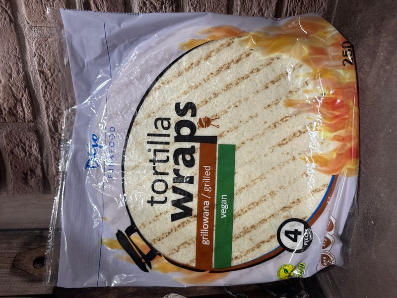 Тортилья гриль пшеничная Dijo Fun&Food tortilla wraps 250 гр 4шт 2174600246 фото
