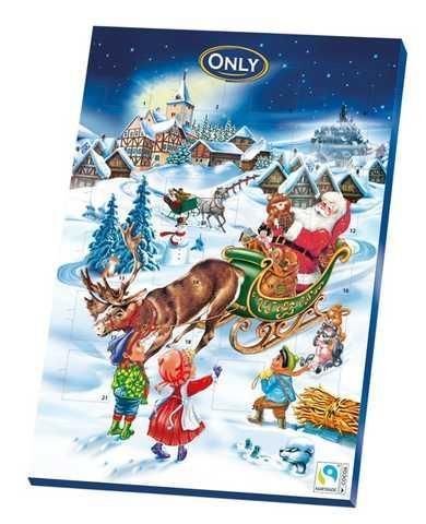 Адвент Календар З цукерками Only Advent Calendar 50g 1531003644 фото