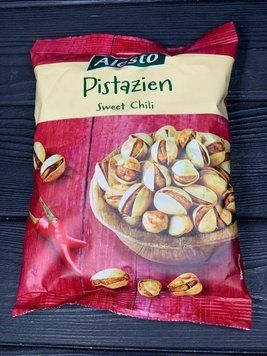 Фисташки Alesto Sweet Chili жареные сладкий чили 250г 2248302777 фото