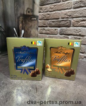 Цукерки трюфелі Maitre Truffout Truffles Classic Flavour 200 г 2466754597 фото