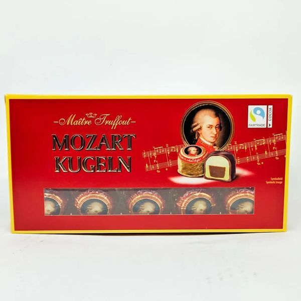 Шоколадные конфеты Maitre Truffout Mozartkugeln 200 г Конфеты Моцарт 940705330 фото