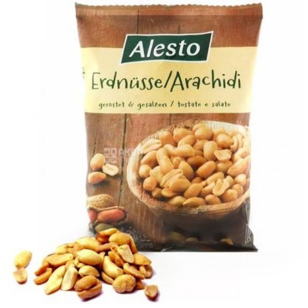 Арахис Alesto жаренный с солью 500 g Peanuts roasted and salted 1693284763 фото