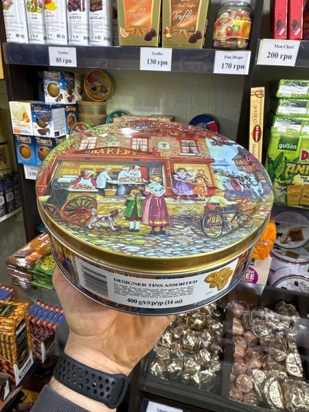 Печенье Nostalgic Santa Round Санта Ностальгическое 340g 1705834984 фото