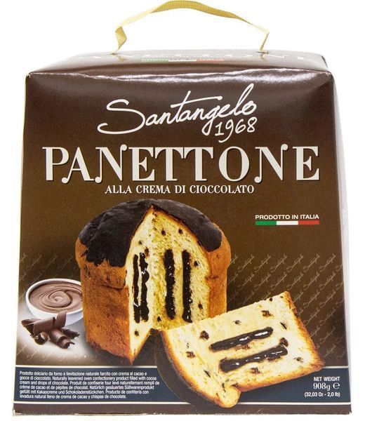 Італійський Панеттоне Santangelo зі смаком Шоколаду Panettone 908 g 1308719980 фото